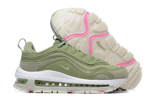 Men's Running weapon Air Max 97 Olive Shoes 067